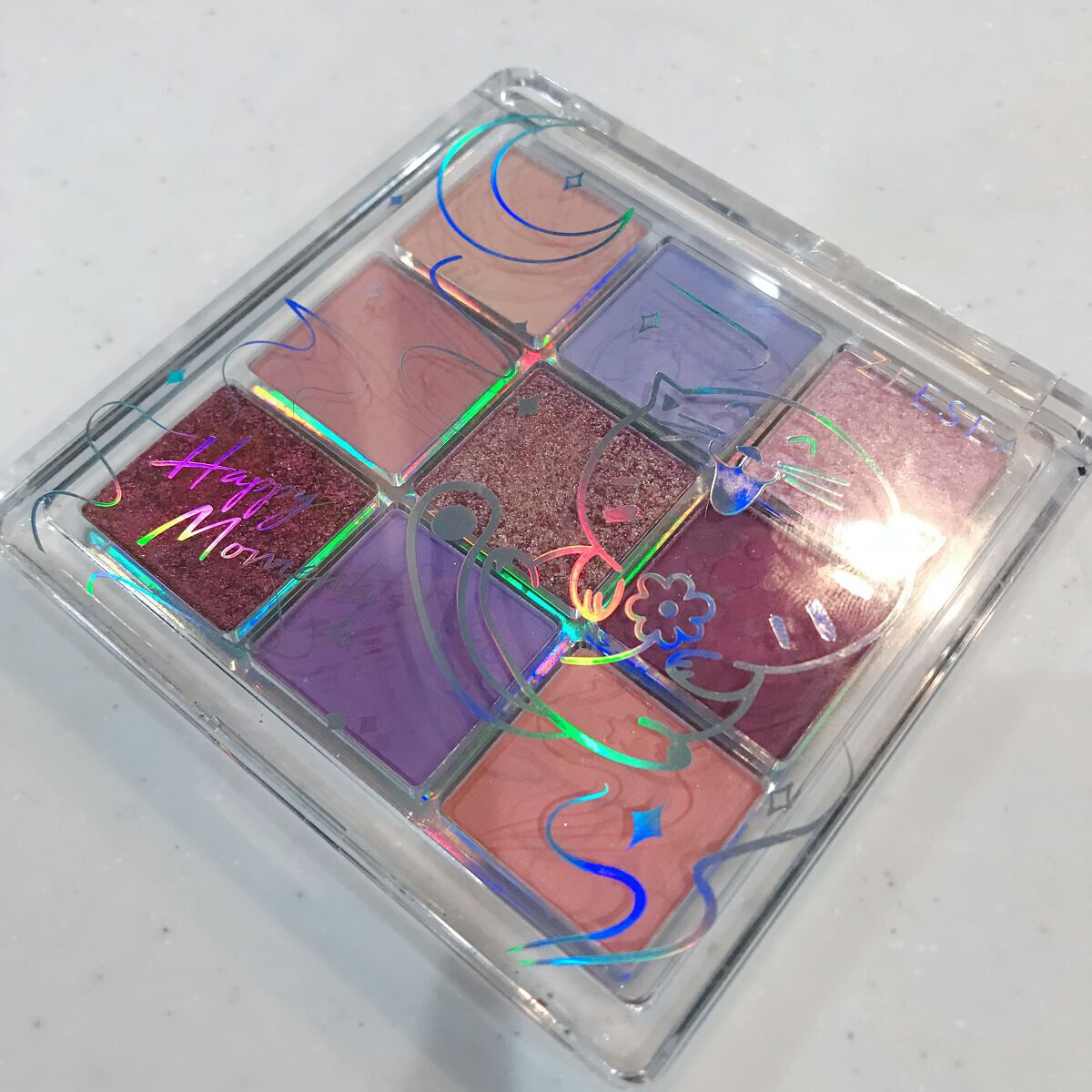 クォーツ 9色アイシャドウパレット(ドリームランドアイシャドウ)/ZEESEA/アイシャドウパレットを使ったクチコミ(4枚目)
