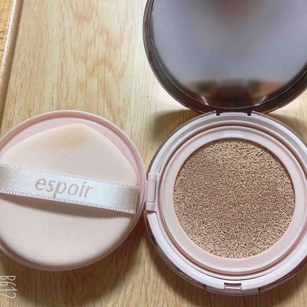 プロテーラービーグロウクッション(オールニュー)/espoir/クッションファンデーションを使ったクチコミ(3枚目)