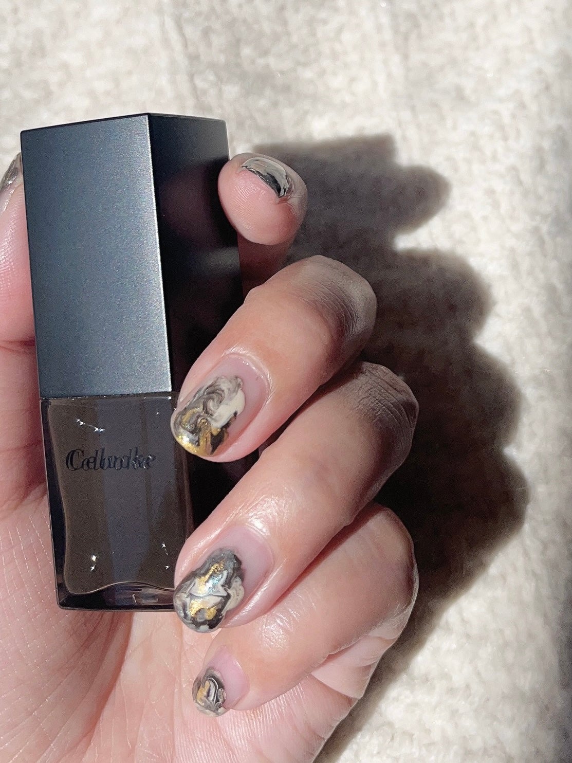 亜麻ネイル/SHIRO/マニキュアを使ったクチコミ(3枚目)