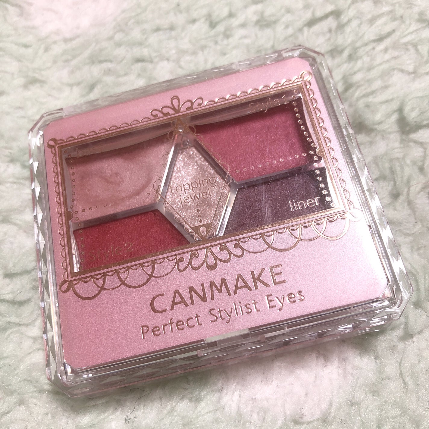 【旧品】パーフェクトスタイリストアイズ/キャンメイク/アイシャドウパレットを使ったクチコミ(2枚目)