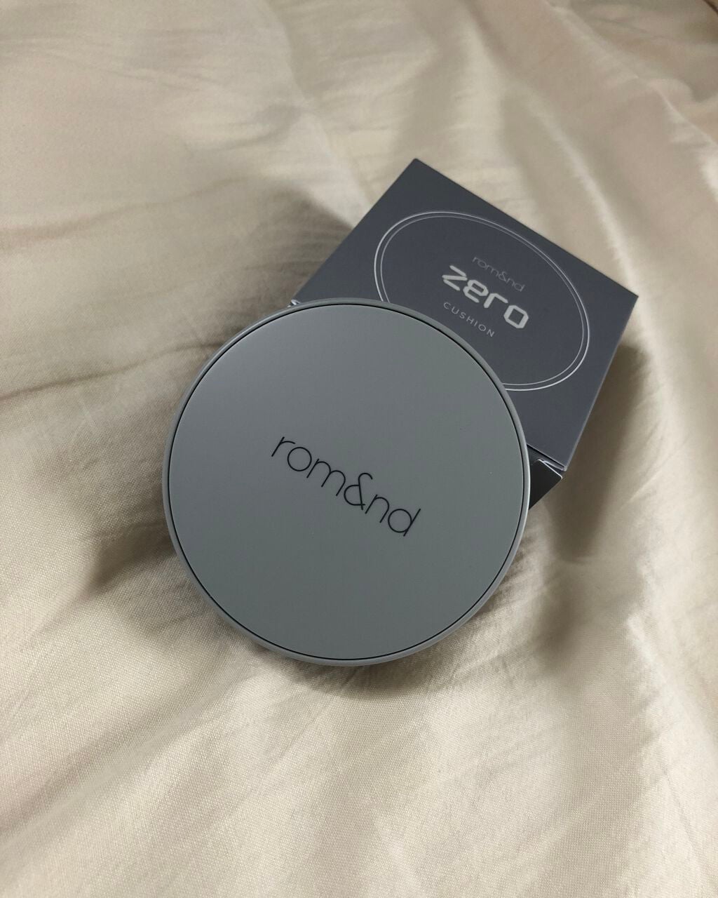 ゼロクッション/rom&nd/クッションファンデーションを使ったクチコミ(2枚目)
