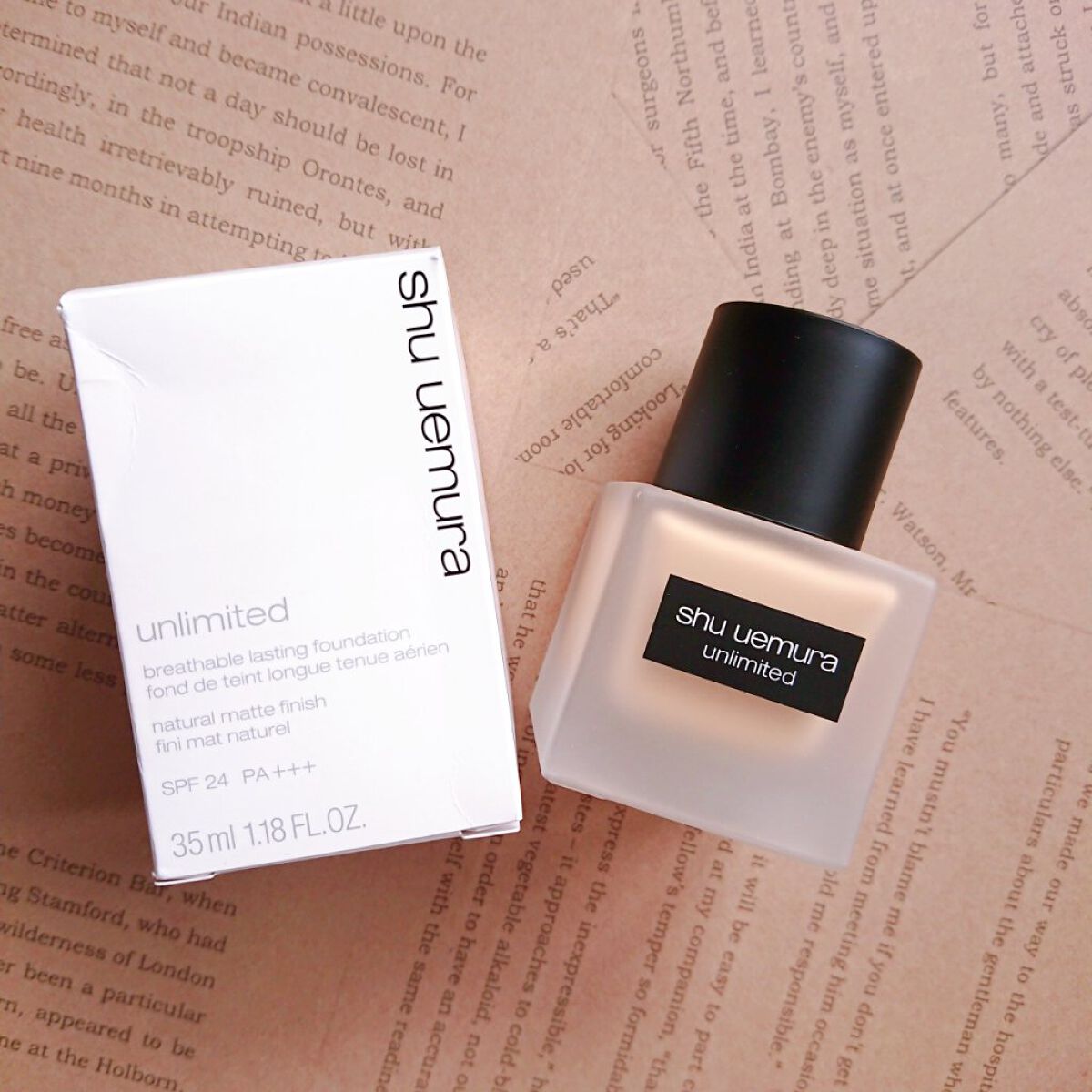 (旧)アンリミテッド ラスティング フルイド/shu uemura/リキッドファンデーションを使ったクチコミ(2枚目)