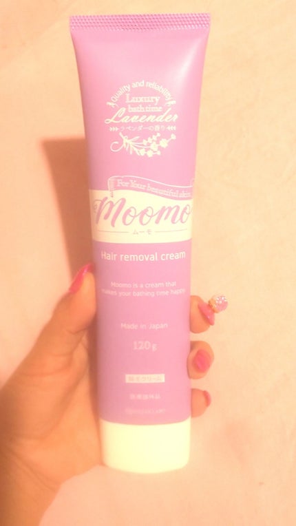 脱毛クリーム MOOMO/自然化粧品研究所/除毛クリームを使ったクチコミ(1枚目)