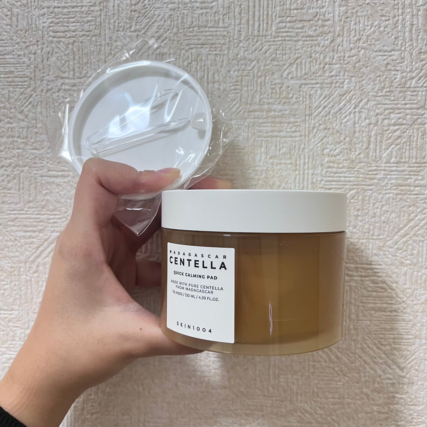 センテラ クイックカーミングパッド/SKIN1004/トナーパッドを使ったクチコミ(1枚目)