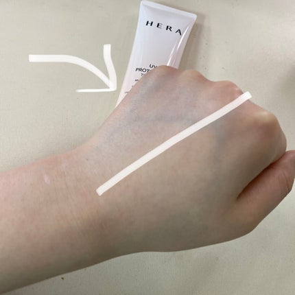 UVプロテクター トーンアップ/HERA/日焼け止めクリームを使ったクチコミ(4枚目)