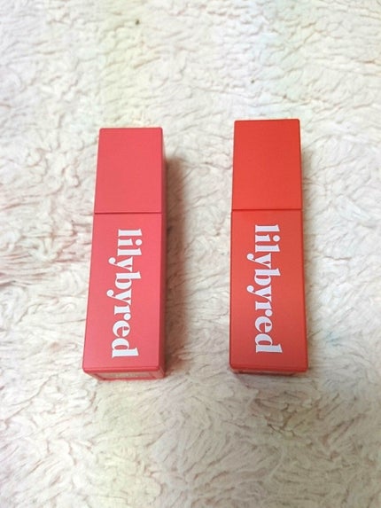 ブラッディライアー コーティングティント/lilybyred/リップティントを使ったクチコミ(1枚目)