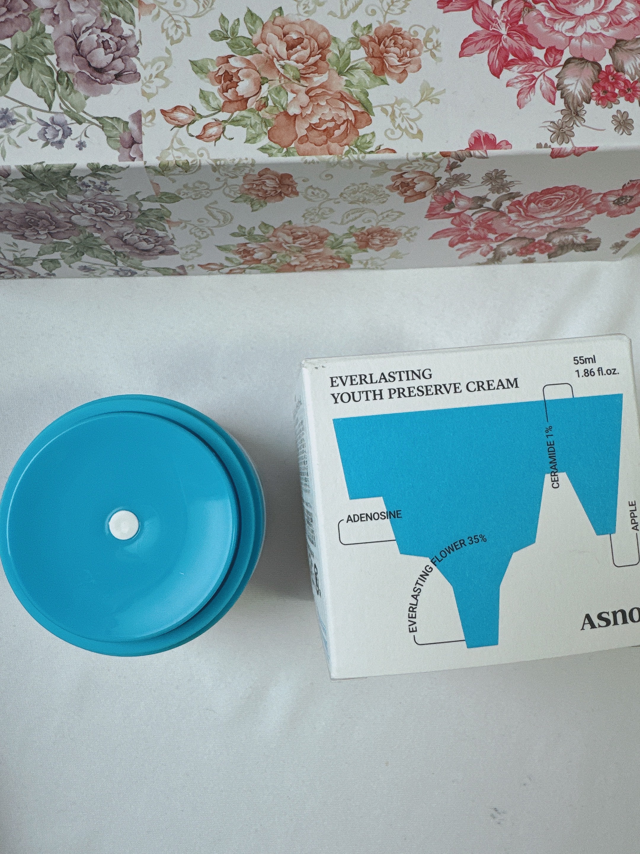 エバーラスティングユースプリザーブクリーム/ASNO/フェイスクリームを使ったクチコミ（2枚目）