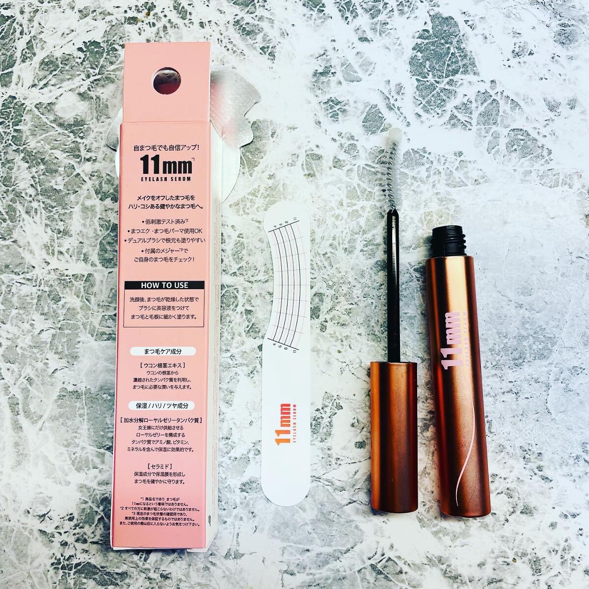 11mmアイラッシュセラム/11mm/まつげ美容液を使ったクチコミ(3枚目)