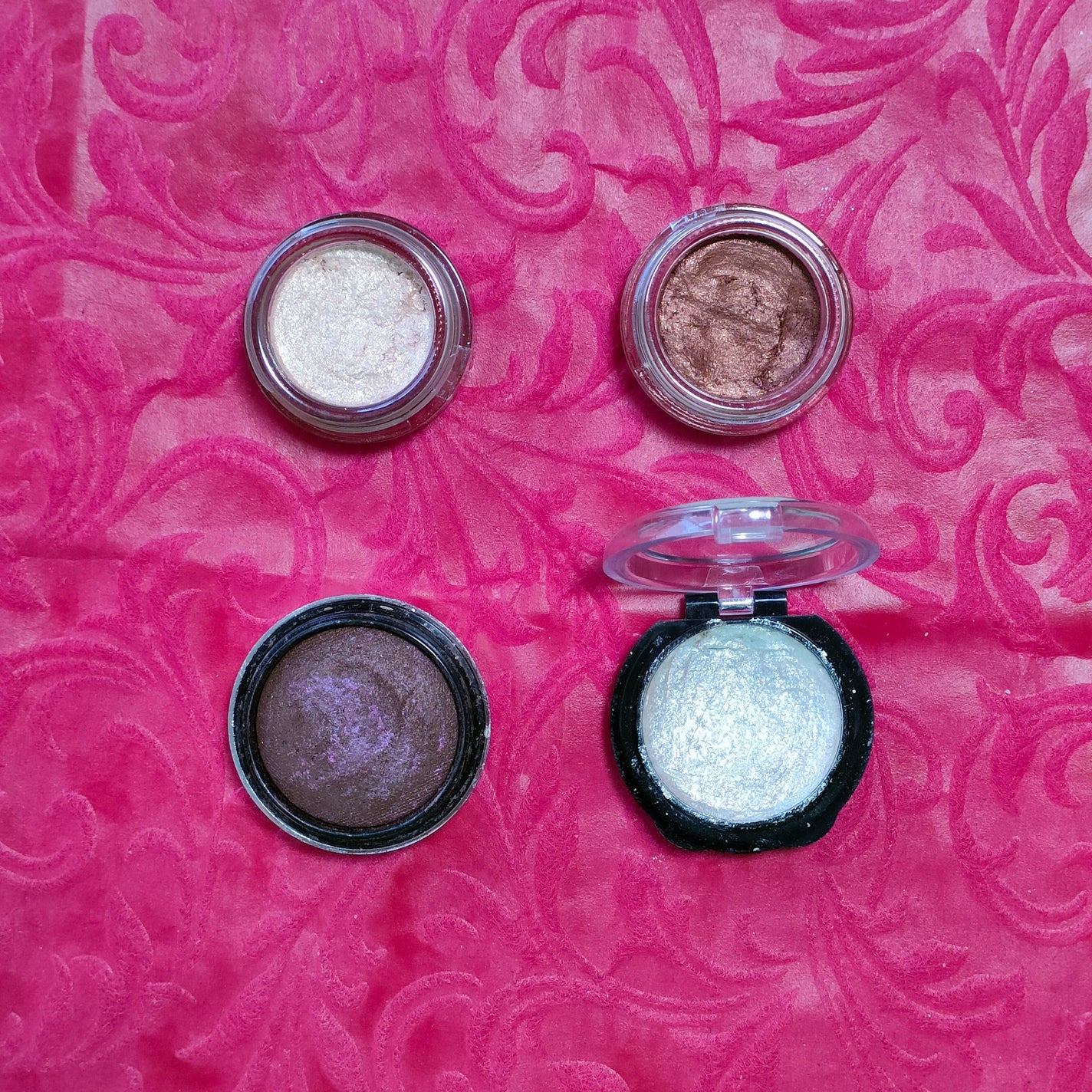 限定 リアルラスティング グリッターシャドウ/K-パレット/単色アイシャドウを使ったクチコミ(3枚目)