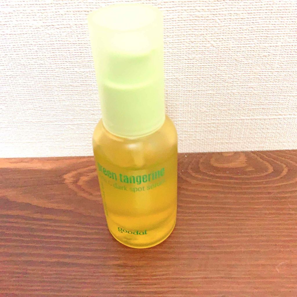 グーダルVクリーム(goodal GREEN TANGERINE V CREAM SET)/goodal/フェイスクリームを使ったクチコミ（1枚目）
