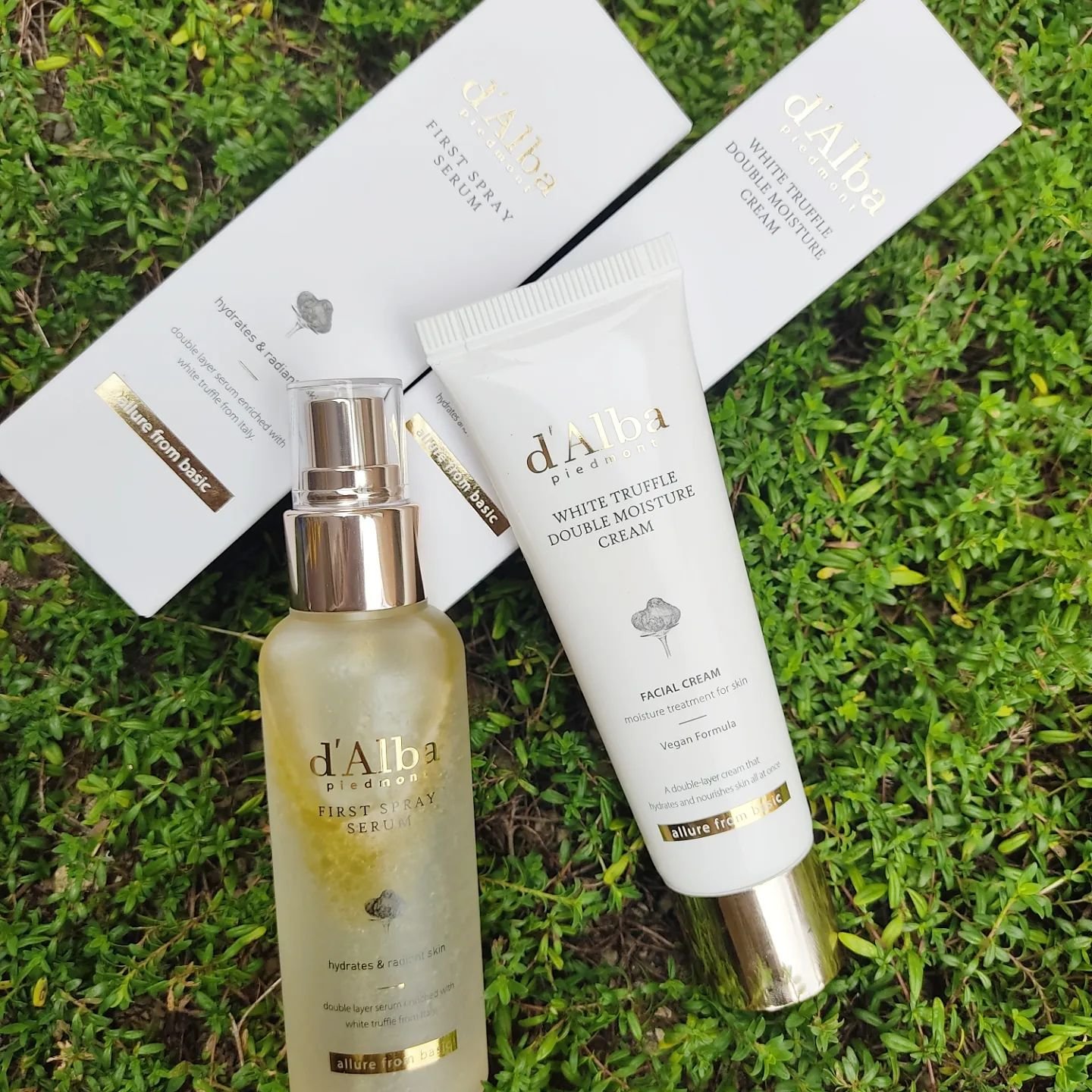 ダルバ ホワイトトリュフファーストスプレーセラム/ダルバ/ミスト状化粧水を使ったクチコミ（1枚目）