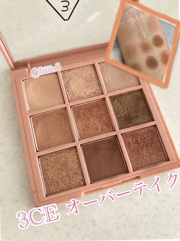 3CE マルチアイカラーパレット/3CE/アイシャドウパレットを使ったクチコミ（1枚目）
