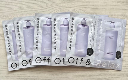 OR スパ・シャンプー/ヘアトリートメント シルキーナイトリペア ORトライアルセット/Off&Relax/市販シャンプーを使ったクチコミ(1枚目)