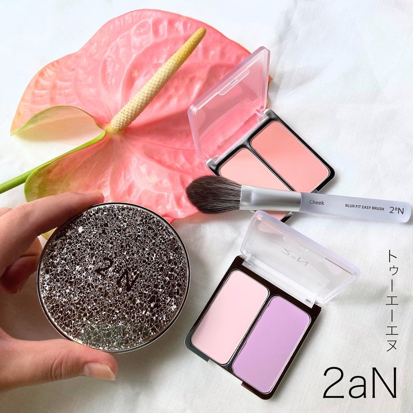 グリーミングテンションパクト/2aN/クリーム・エマルジョンファンデーションを使ったクチコミ(1枚目)