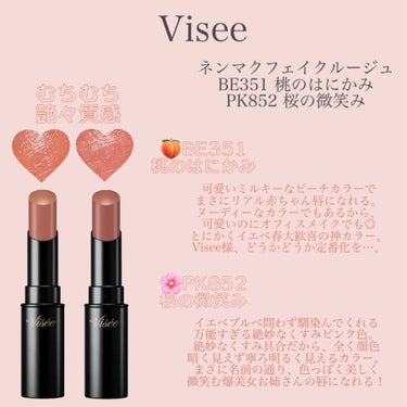 ネンマクフェイク ルージュ/Visée/口紅を使ったクチコミ（2枚目）