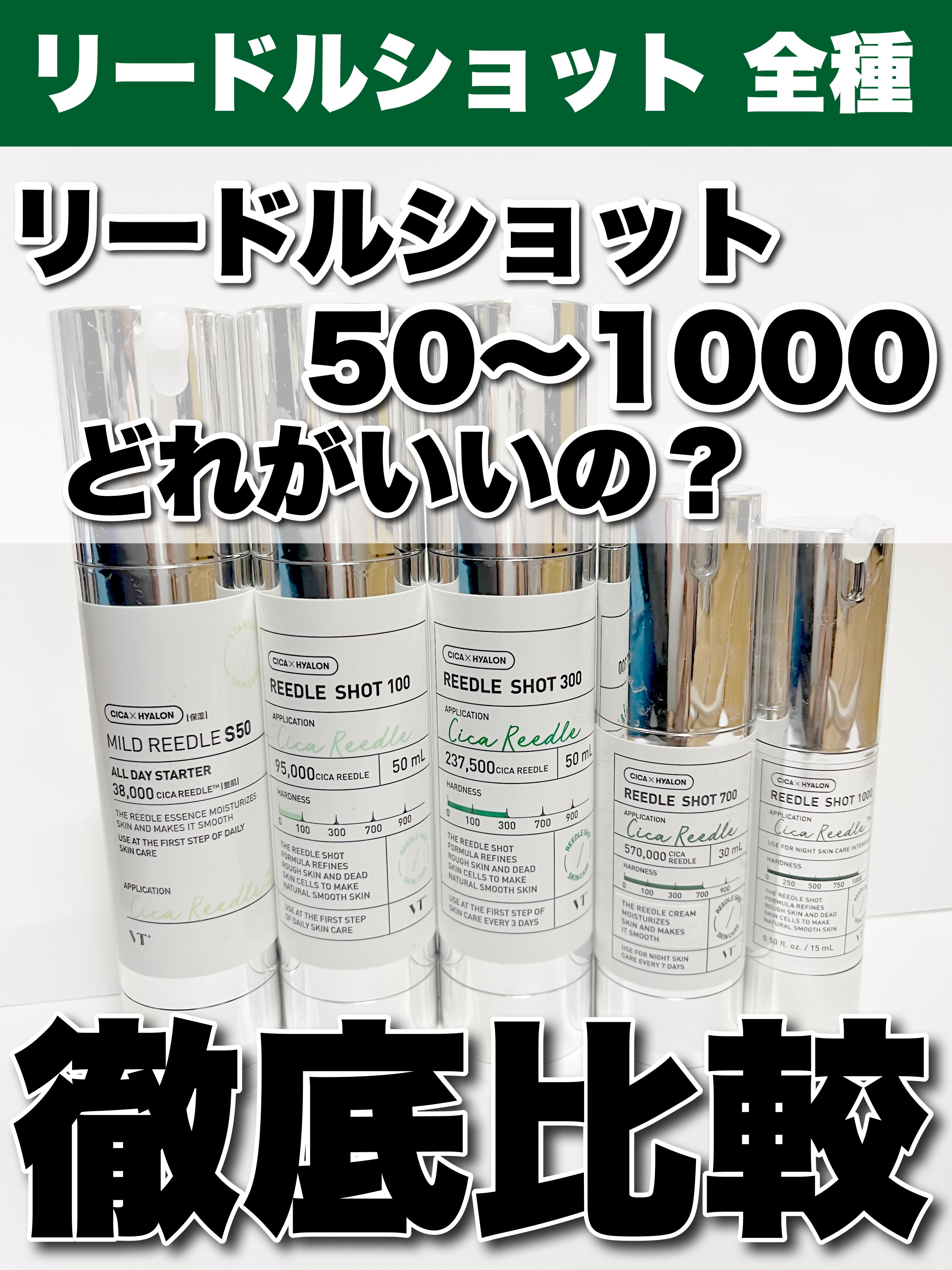 リードルショット100/VT/美容液を使ったクチコミ（1枚目）