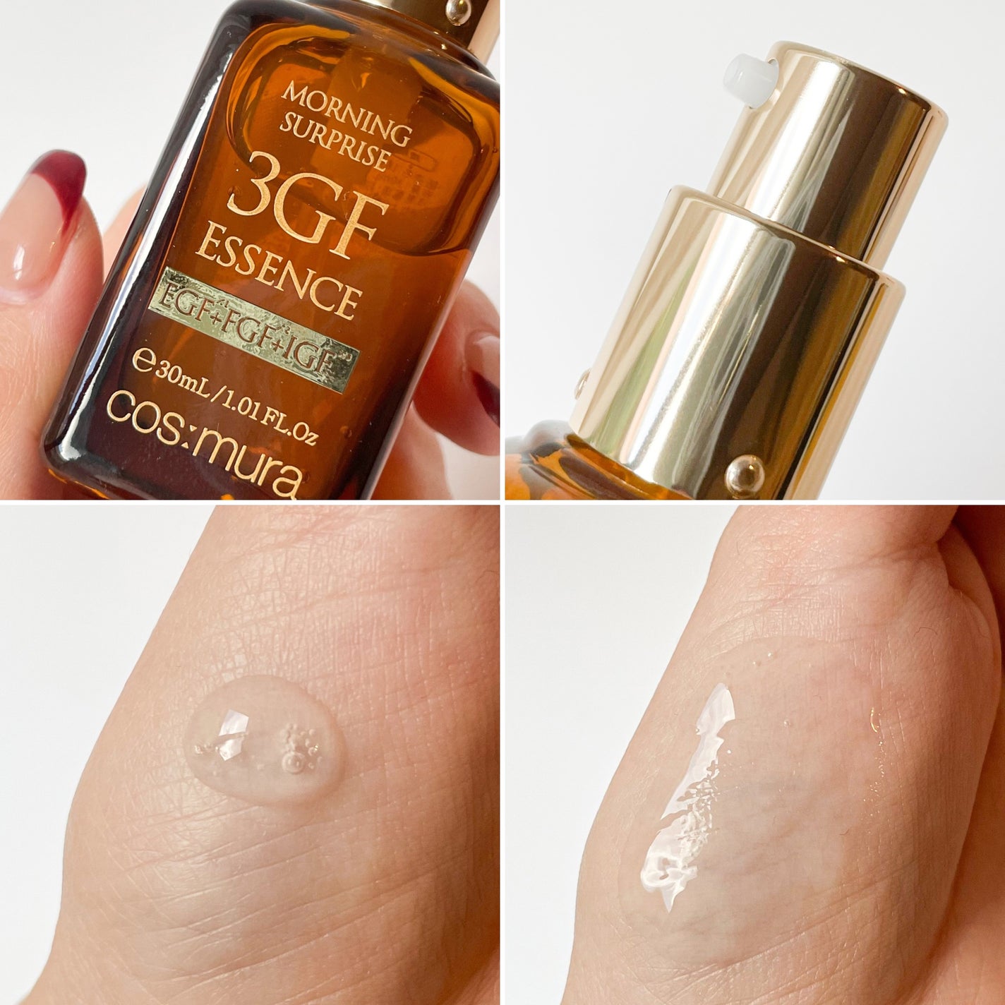 3GF リペアエッセンス/cos:mura/美容液を使ったクチコミ(4枚目)