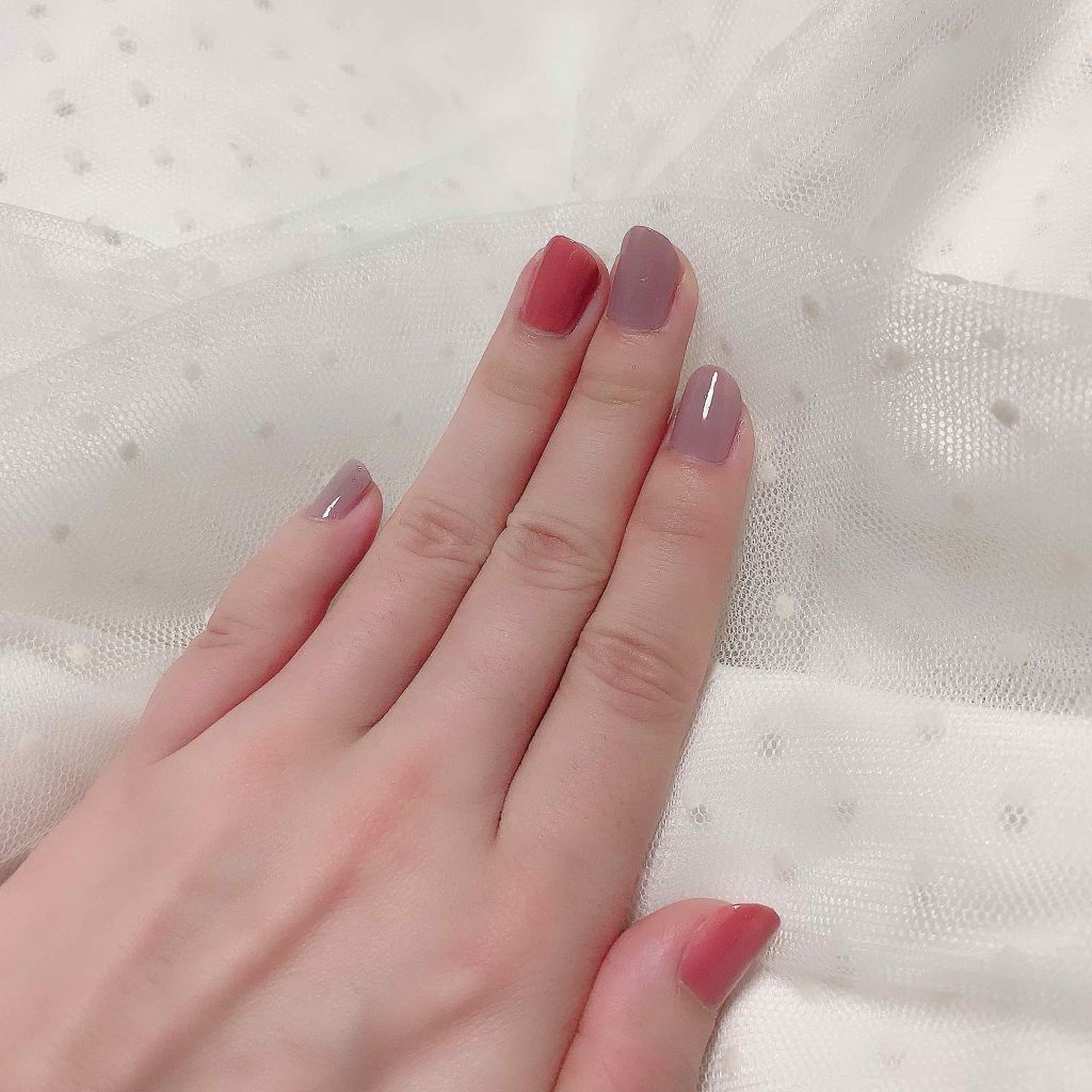 カラフルネイルズ/キャンメイク/マニキュアを使ったクチコミ(3枚目)