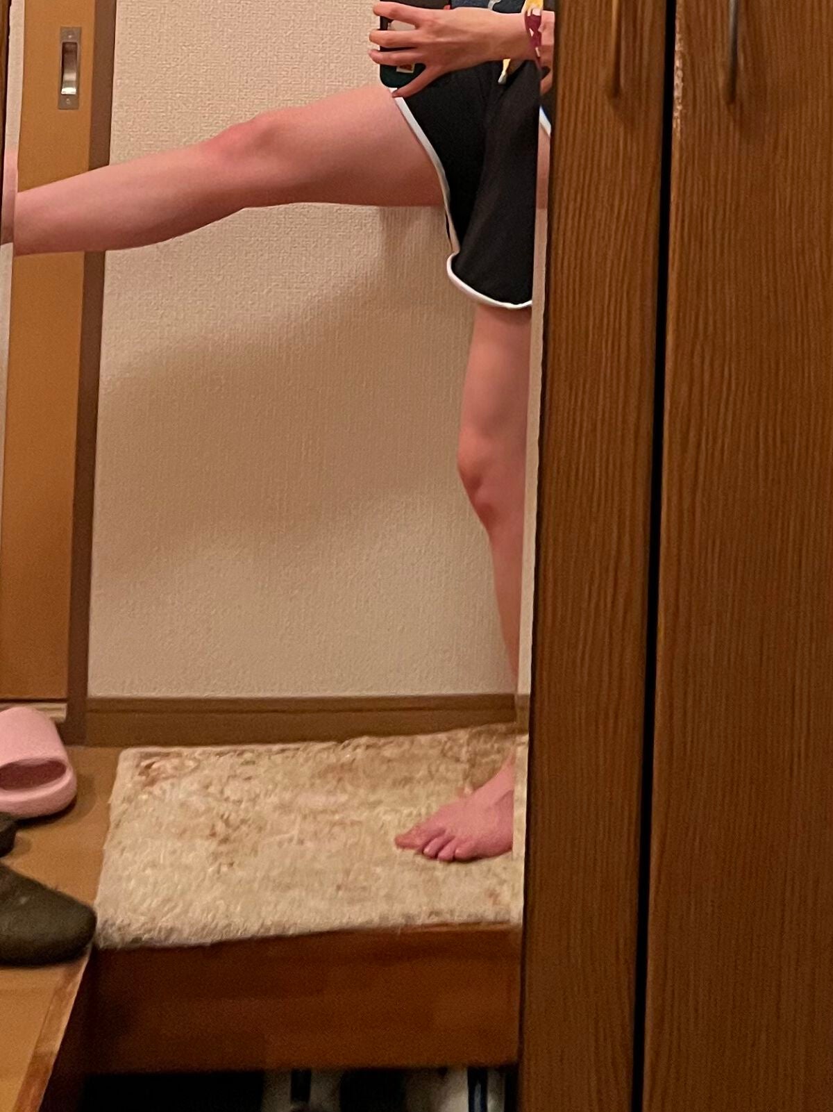 寝ながらメディキュット スパッツ 骨盤テーピング/メディキュット/着圧ソックス・レギンスを使ったクチコミ(3枚目)