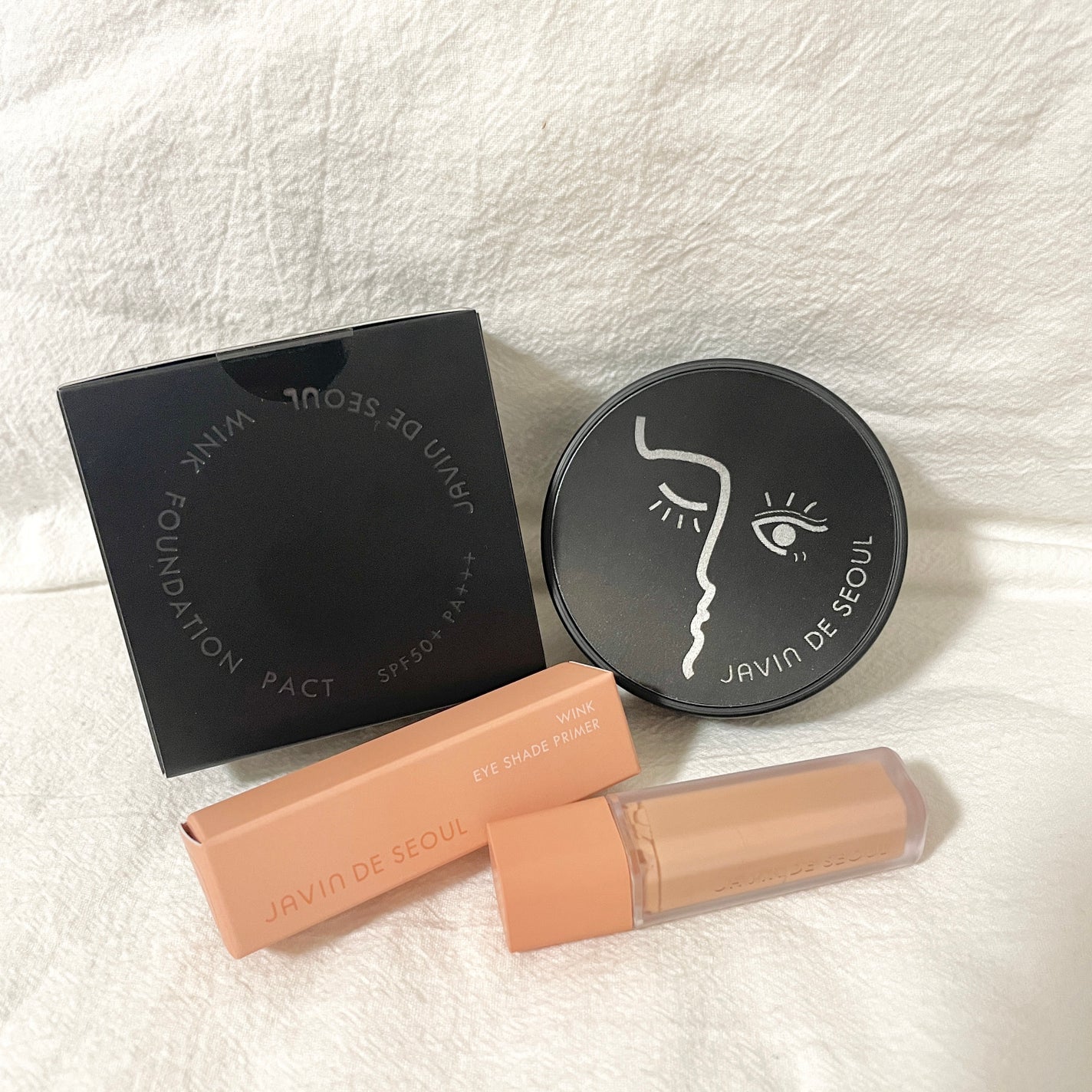 ジャビンドゥソウル ウインクファンデーションパクト/Javin De Seoul/クッションファンデーションを使ったクチコミ(1枚目)