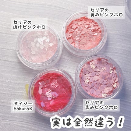 ネイルフレーク さくら 2P/ブラザーズ株式会社/ネイルチップ・パーツを使ったクチコミ(6枚目)