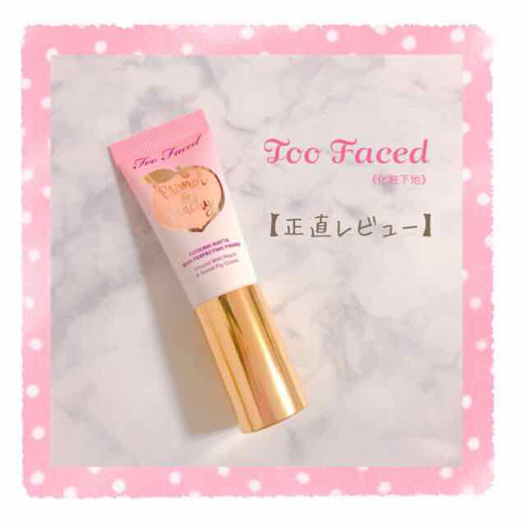 プライムド & ピーチィ クーリング マット パーフェクティング プライマー/Too Faced/化粧下地を使ったクチコミ(1枚目)