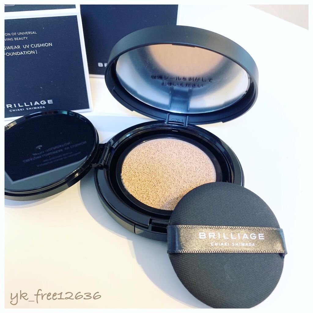 クリエイターズ ロングウェア UV クッション/ブリリアージュ/クッションファンデーションを使ったクチコミ(2枚目)