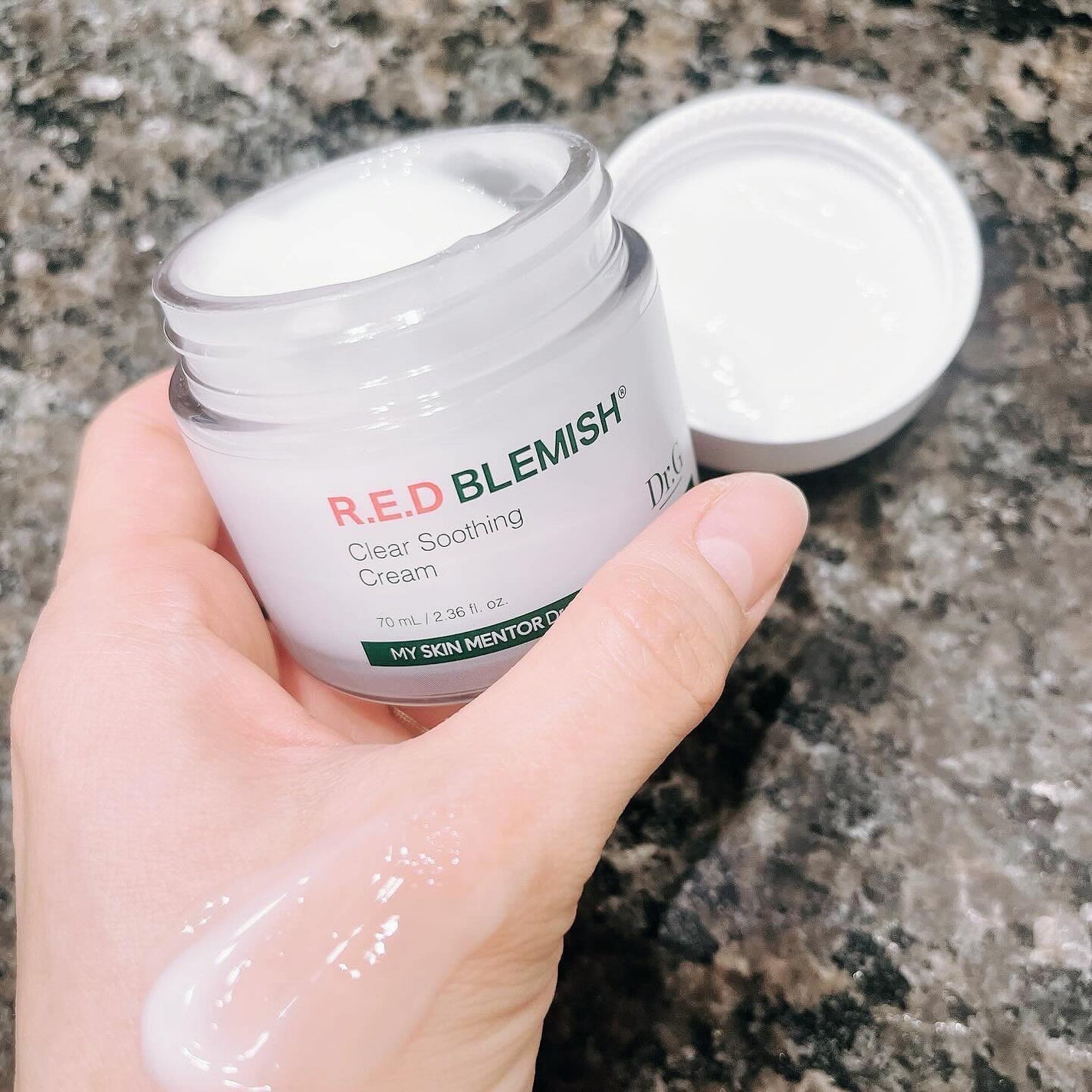 レッドブレミッシュ クリアスージングクリーム/Dr.G/フェイスクリームを使ったクチコミ(2枚目)