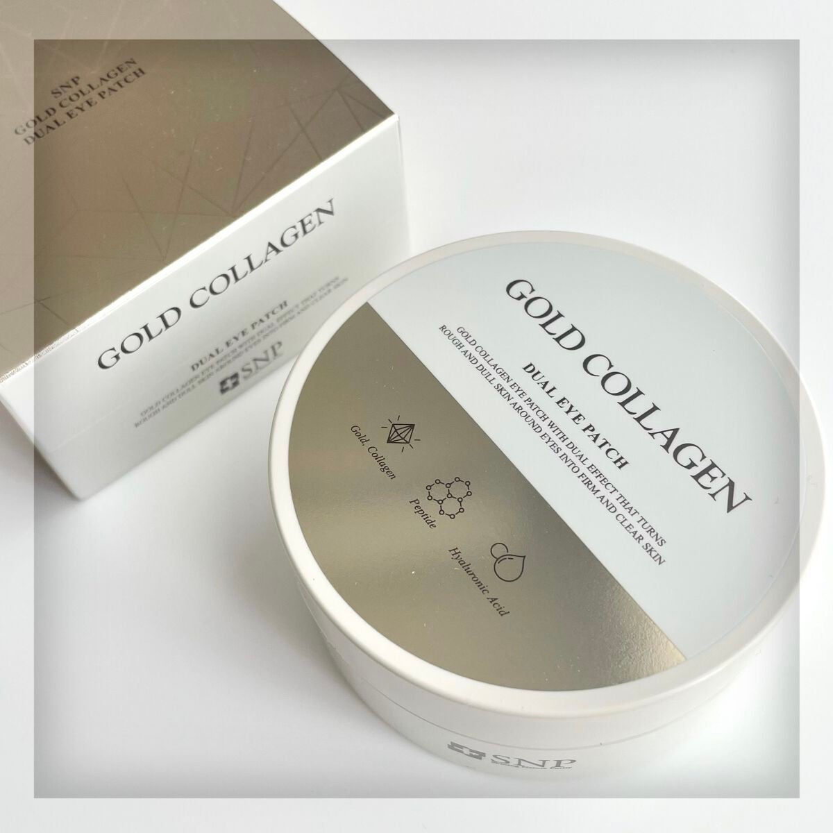 GOLD COLLAGEN DUAL EYE PATCH/SNP/アイケア・アイクリームを使ったクチコミ(1枚目)