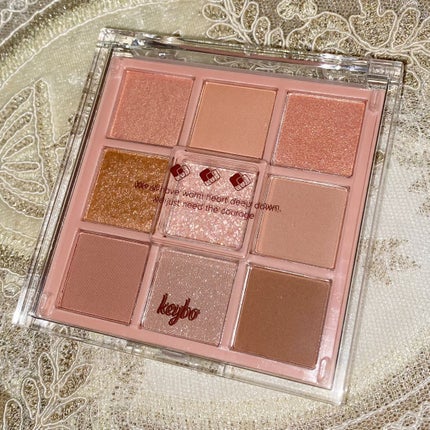 KEYBO FALL IN LOVE SHADOW PALETTE/keybo/アイシャドウパレットを使ったクチコミ(2枚目)