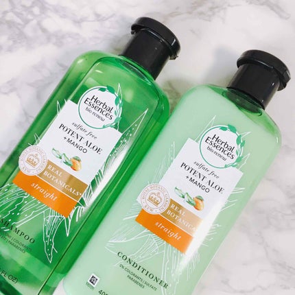 ビオリニュー アロエ&マンゴー シャンプー/コンディショナー/ハーバルエッセンス/市販シャンプーを使ったクチコミ(1枚目)