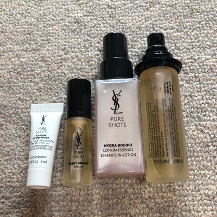 ピュアショット ナイト リチャージセラム/YVES SAINT LAURENT BEAUTE/美容液を使ったクチコミ(2枚目)