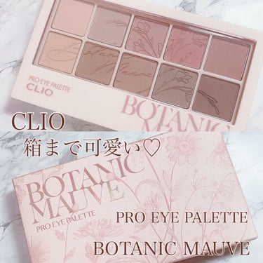 プロ アイ パレット 09 BOTANIC MAUVE(AD)/CLIO/アイシャドウパレットを使ったクチコミ（1枚目）