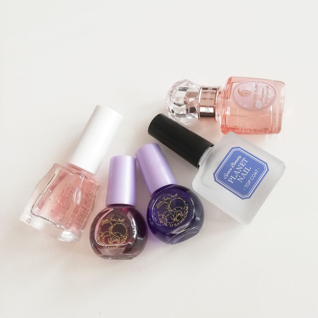 キキララ ネイル/DAISO/マニキュアを使ったクチコミ（2枚目）