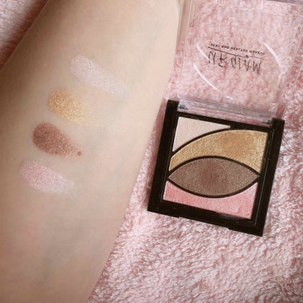 UR GLAM VELVET EYE COLOR PALETTE/U R GLAM/アイシャドウパレットを使ったクチコミ(3枚目)
