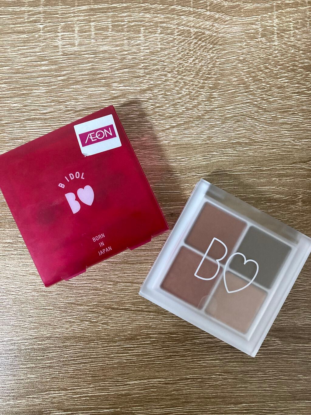 THE アイパレR/b idol/アイシャドウパレットを使ったクチコミ(1枚目)