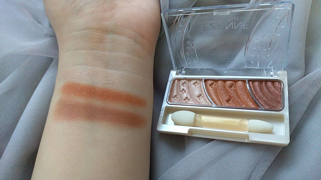 トーンアップアイシャドウ/CEZANNE/アイシャドウパレットを使ったクチコミ（2枚目）