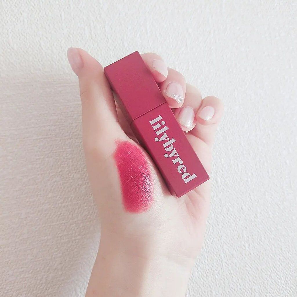 ムードライアー ベルベットティント/lilybyred/リップティントを使ったクチコミ（1枚目）