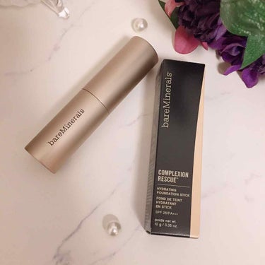 CR ハイドレイティング ファンデーション スティック/bareMinerals/その他ファンデーションを使ったクチコミ（1枚目）