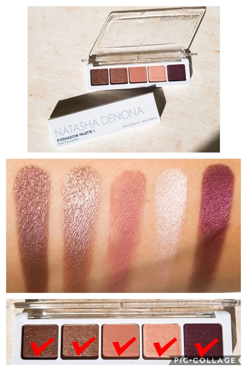  ミニヌードパレット/Natasha Denona/アイシャドウパレットを使ったクチコミ（3枚目）