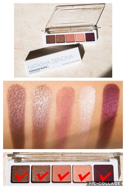 ミニヌードパレット/Natasha Denona/アイシャドウパレットを使ったクチコミ(3枚目)