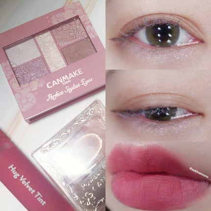 パーフェクトスタイリストアイズ/キャンメイク/アイシャドウパレットを使ったクチコミ(5枚目)