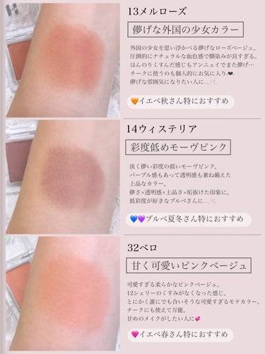 マイフェイブ ピースシャドウ 12 シェリ(CHERI)/HOLIKA HOLIKA/シングルアイシャドウを使ったクチコミ（3枚目）