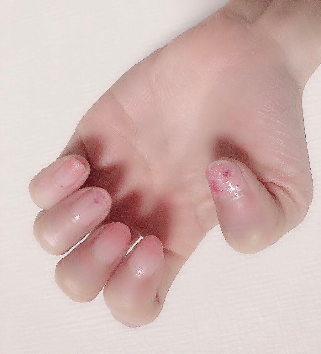 ジェルボリュームトップコート/キャンメイク/ネイルトップコートを使ったクチコミ(2枚目)