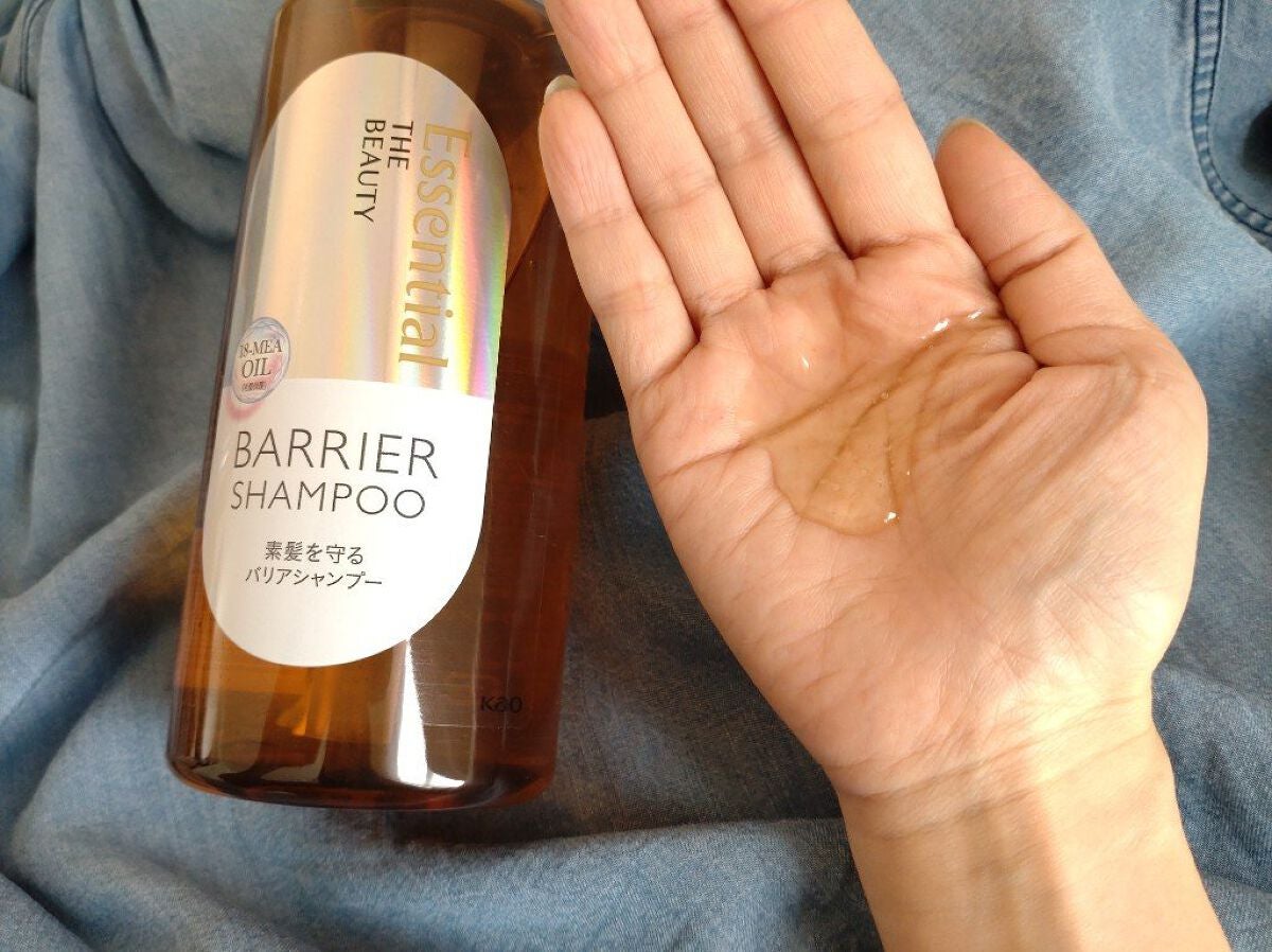 ザビューティ 髪のキメ美容素髪を守る バリアシャンプー/コンディショナー/エッセンシャル/シャンプー・コンディショナーを使ったクチコミ(2枚目)