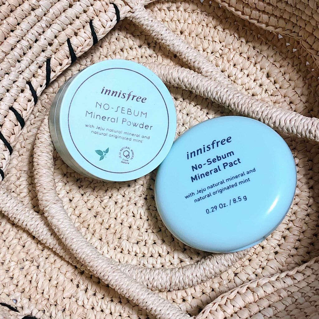 ノーセバム ミネラルパウダー/innisfree/ルースパウダーを使ったクチコミ(1枚目)