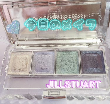 JILL STUART リボンクチュール アイズのクチコミ「＃今日のメイク

JILL STUART
ジュエルクリスタル 
ブリリアンアイズ 02

ブル.....」（1枚目）