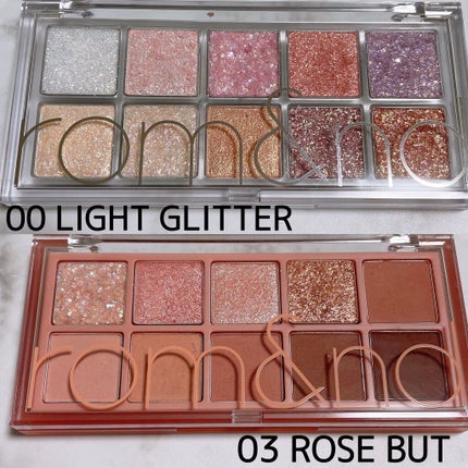 ベターザンパレット/rom&nd/アイシャドウパレットを使ったクチコミ(2枚目)