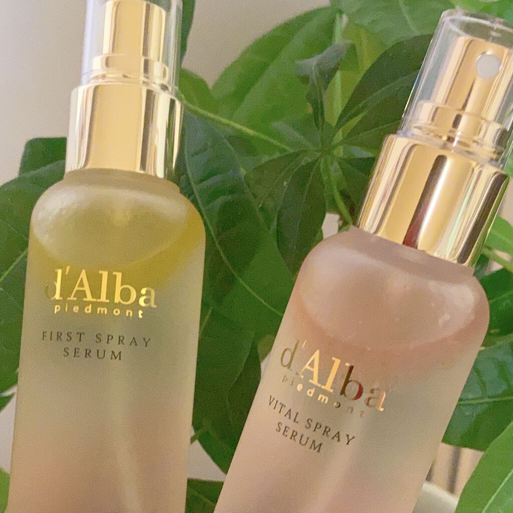 ダルバ ホワイトトリュフファーストスプレーセラム/ダルバ/ミスト状化粧水を使ったクチコミ（2枚目）