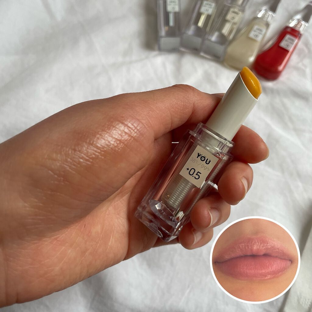 38℃/99℉ LIPSTICK <YOU>/UZU BY FLOWFUSHI/口紅を使ったクチコミ(3枚目)